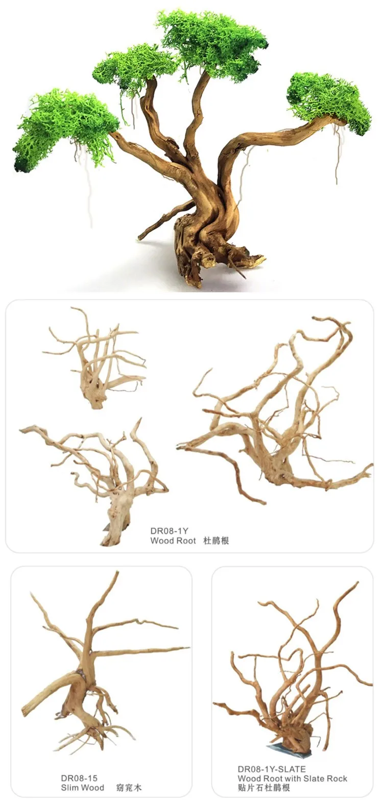 Aquarium Fish Tank Magic Drift Wood Driftwood Mangrove