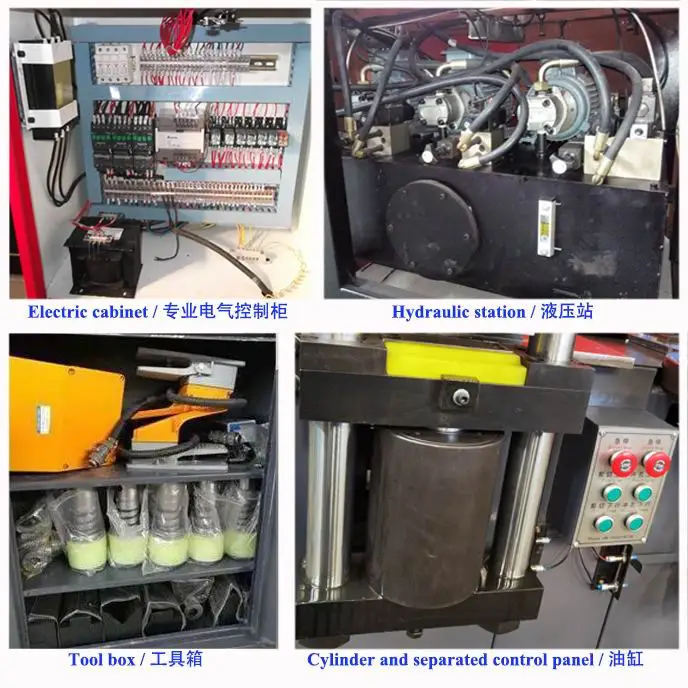 Busbar Machine Multi Function Cutting Punching Bending Twisting Hydraulic Busbar Cutter