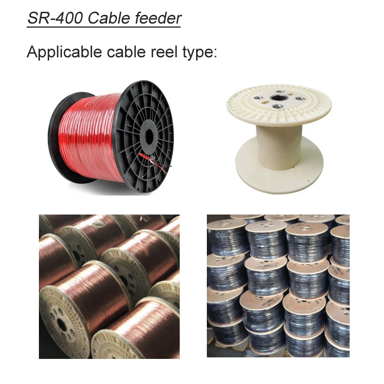 Automatic Cable Reel Feeder For Wire Cutting Peeling Crimping Machine