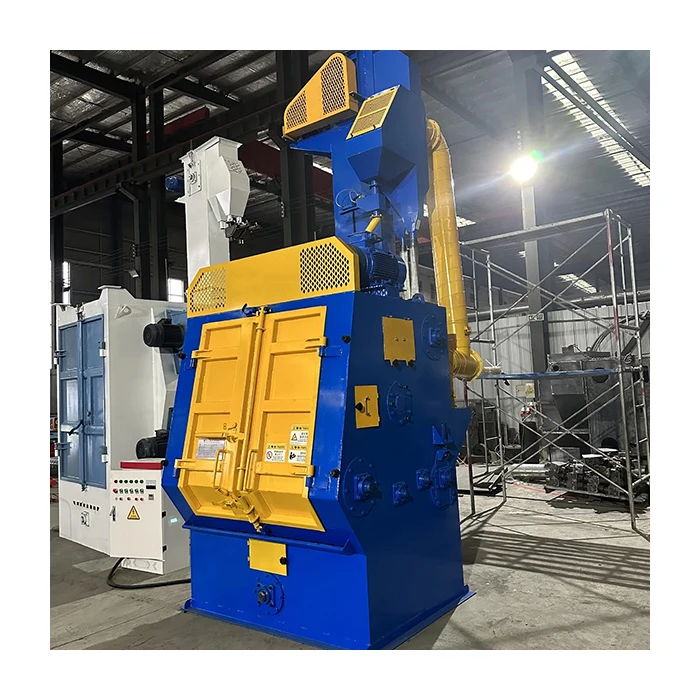Automatic Steel Shot Blasting Machine Aluminum Shot Blasting Making Machine Professional Manufacturer