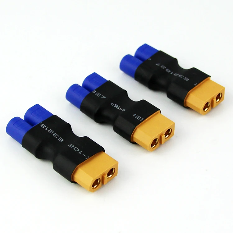 Amass XT30 XT60 XT90 TRX EC5 EC3 Deans T Plug HXT Female to Male Connectors Plug Adapter RC Lipo Battery Control DIY Parts插图5