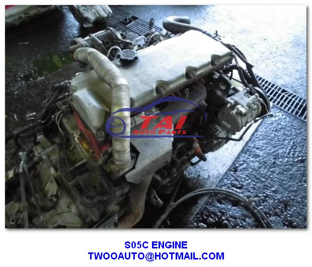 Hot Sale for Hino N04C S05C Used Diesel Engine for Hino Truck