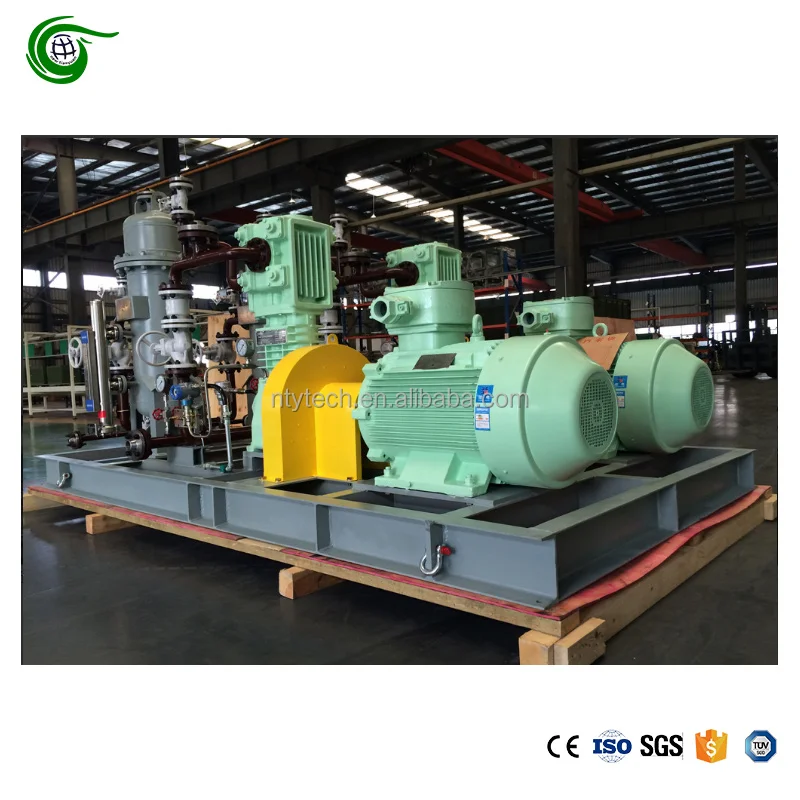 55kw Co2 Carbon Dioxide Piston Compressor Completely Oilfree Low