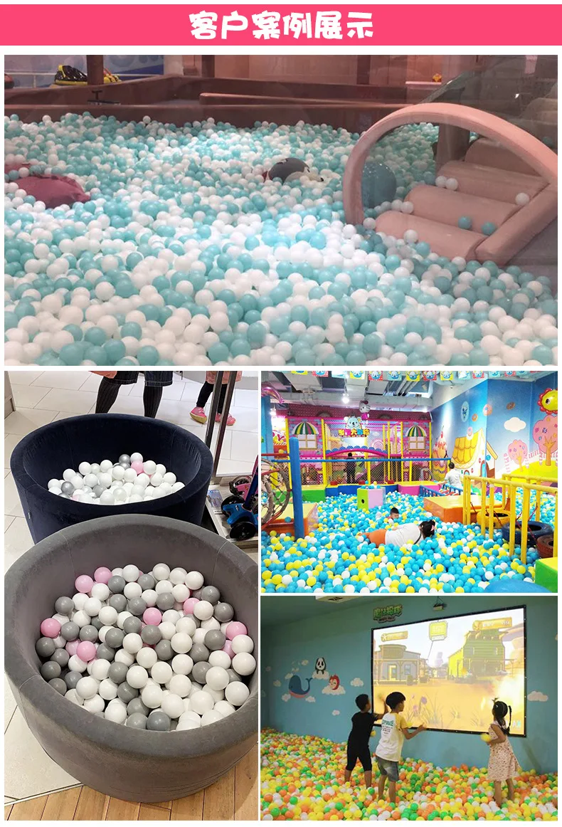 Wholesale Cheap Kids Plastic Soft Antiflexible Ocean Ball Pit Ball Pe