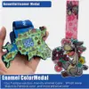 Soft enamel colorful medal