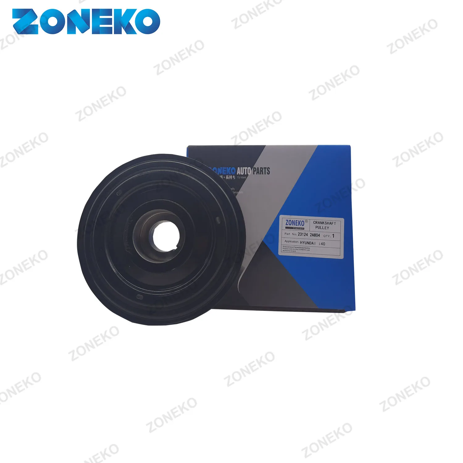 ZONEKO Crankshaft Pulley - High-Quality Hyundai Kia Part