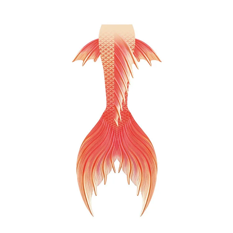 Профессиональные бикини с хвостом русалки для плавания сертификатом