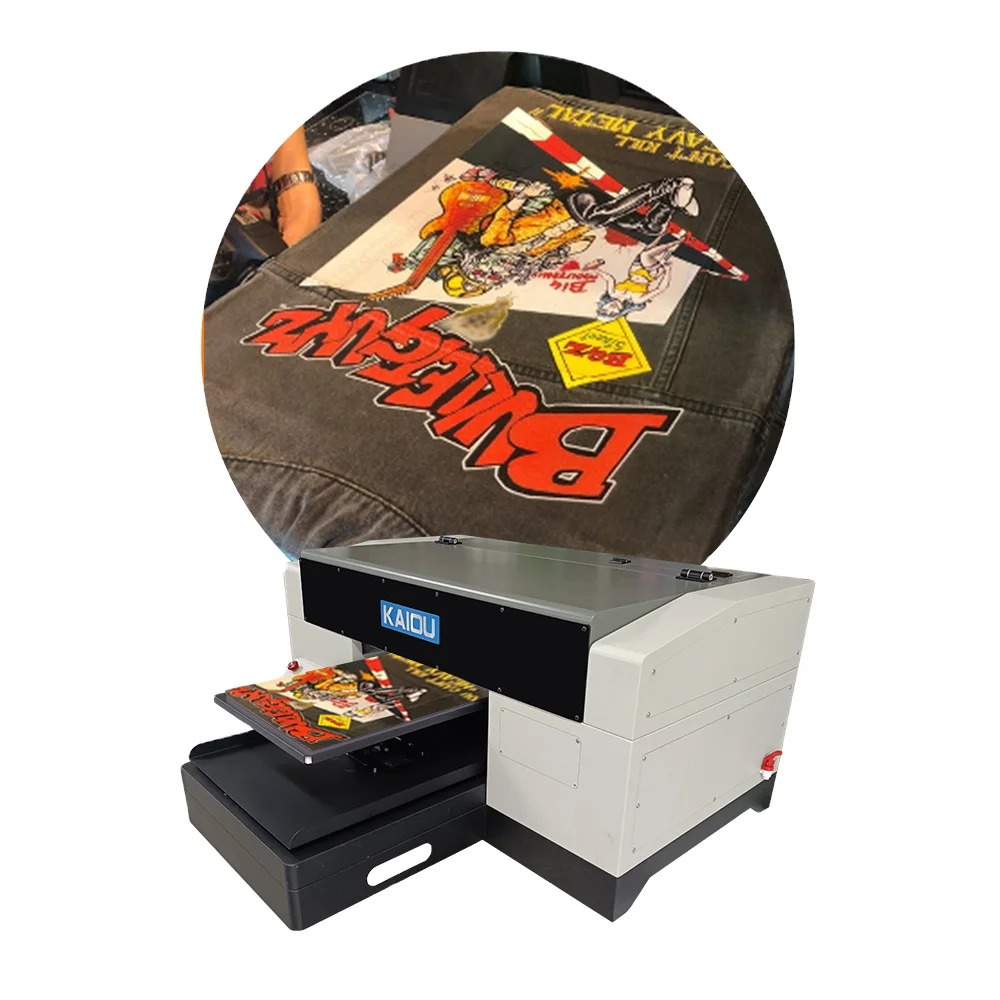 Sac de T-shirt automatique de transfert de chaleur utilisé commercial  vêtements de vêtement imprimant la machine d'impression de T-shirt  d'imprimante