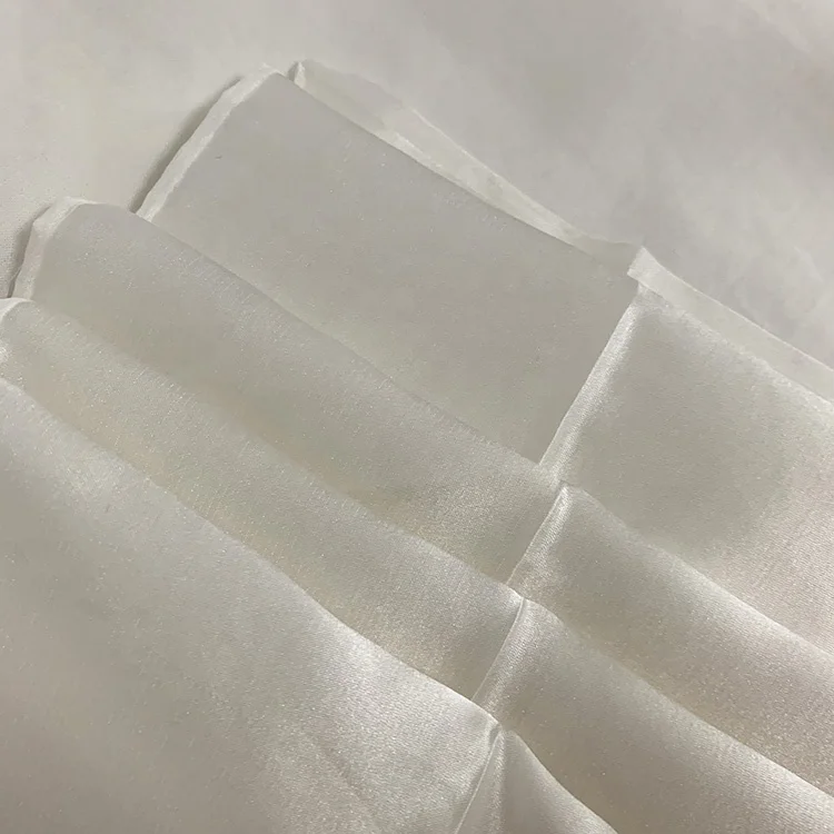 Минимум один метр шелковая атласная шелковая хлопковая ткань для ткани