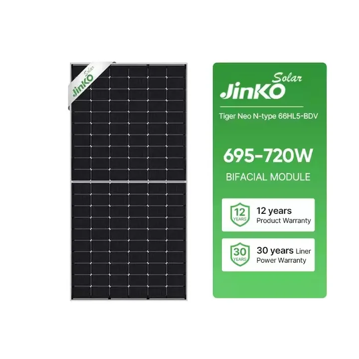 Jinko Solar Panel Bifacial N-type Double Glass 700W 705W 710W Good ...