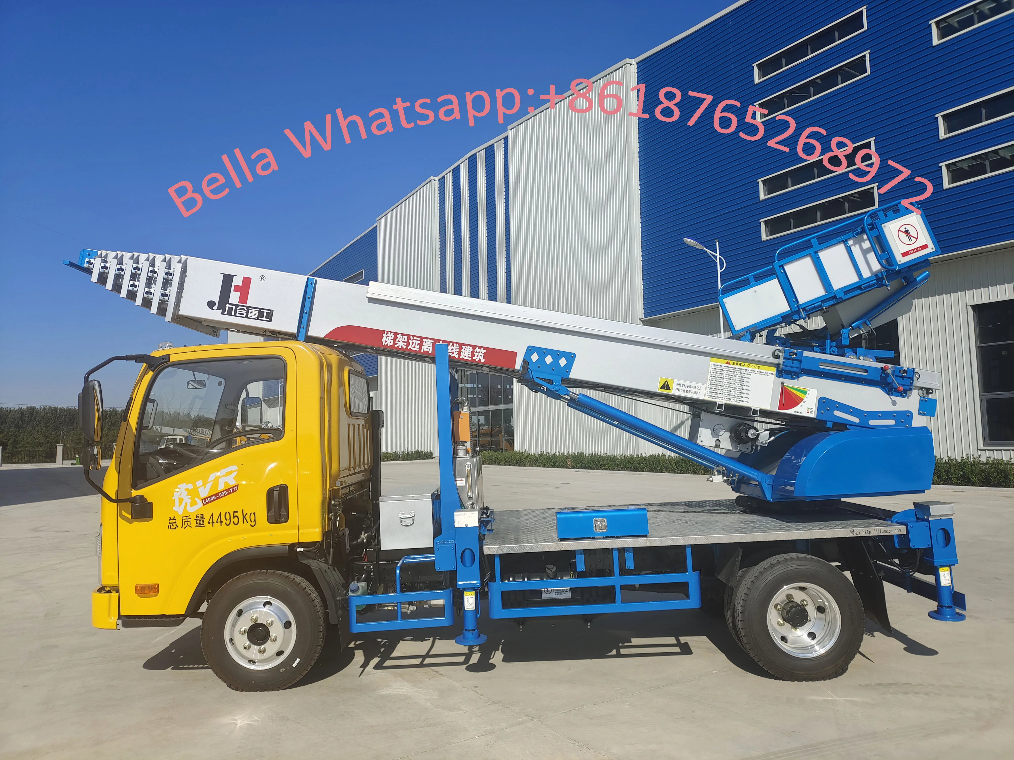 32m 36m 45m 65m Skylift Furniture Lift Ladder Lift Truck Aerial Ladder Lift Truck For Moving Ladder Bucket Aerial Truck 5