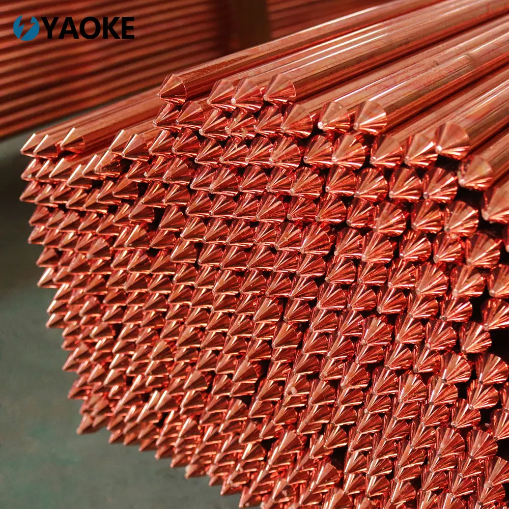 Copper Clad Steel Ground Rod For Lightning Protection System Buy