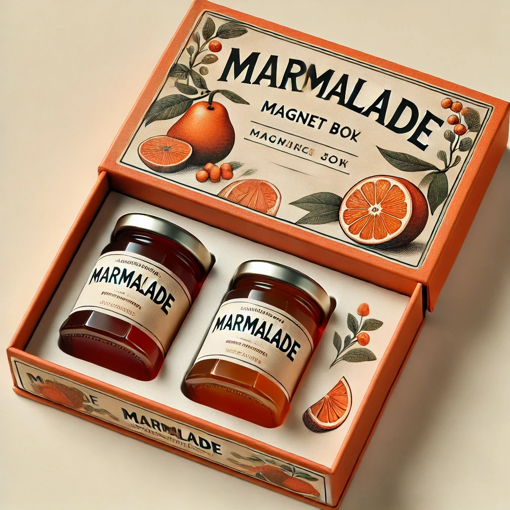 Luxury Honey Gift Packaging Boxes Reusable Eco Friendly Paper Random Present 3030 Nut Gift Box Marmalade Box