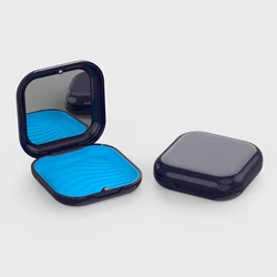 Невидимый ящик для хранения черный белый магнитный держатель зубных протезов фиксатор Защитный Контейнер