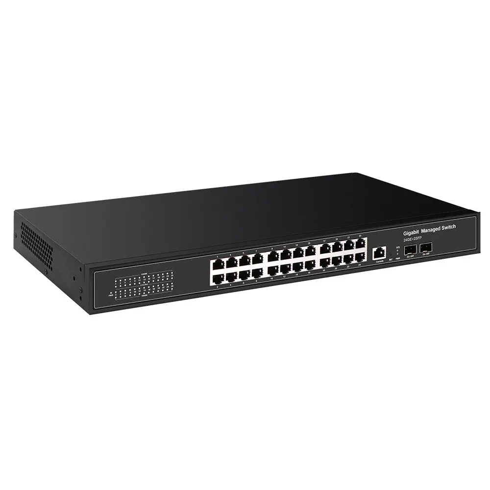 product vlan qos 24 port gigabit l2 managed switch with 2x10g sfp uplinks for office school hotel-3
