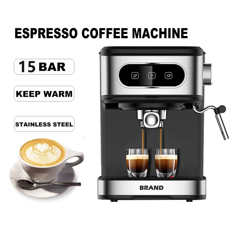 China Good quality Mocha Coffee Maker - Espresso coffee machine with milk  frother – Honica Manufacturer and Factory