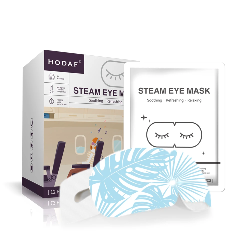 New Design Instant Self Heating Steam Sleeping Eye Mask Eye Care Patch Heating Pad Steam Eye Mask