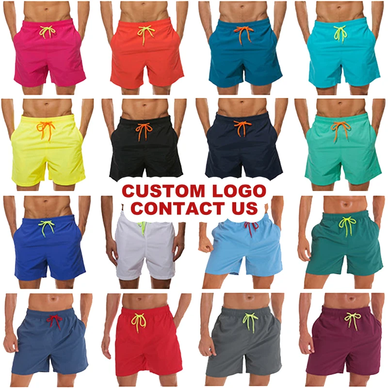 Anpassade tomma simbadkläder med badkläder för män Mesh Board Shorts Beach Shorts Badbyxor för män254_voghion.com
