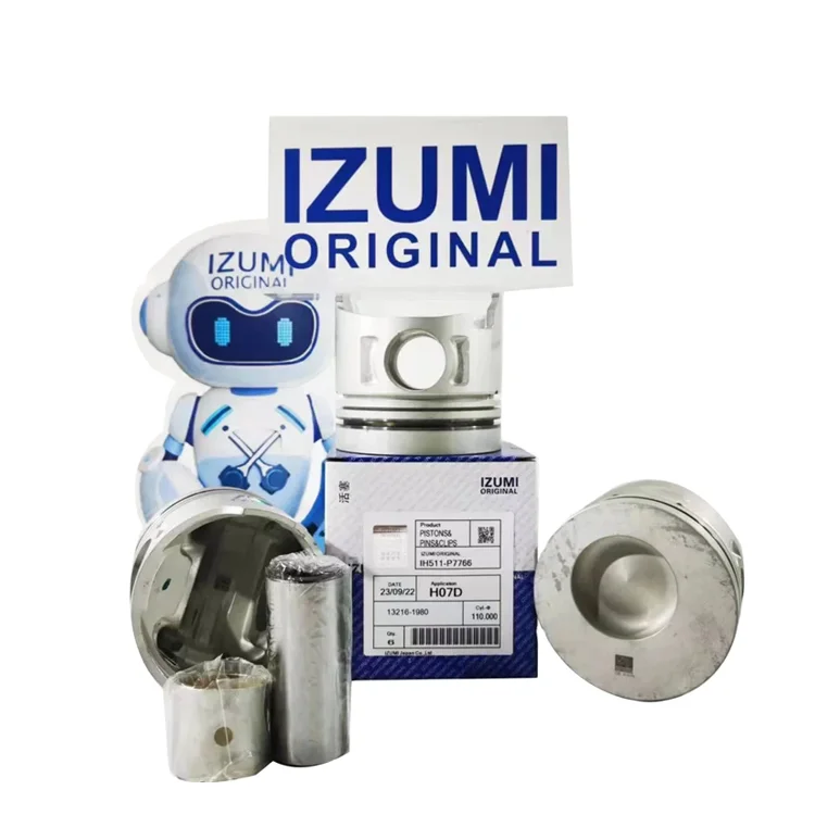 IZUMI ORIGINAL H07D H07D-T H07DT Piston Diesel Engine Piston For HINO