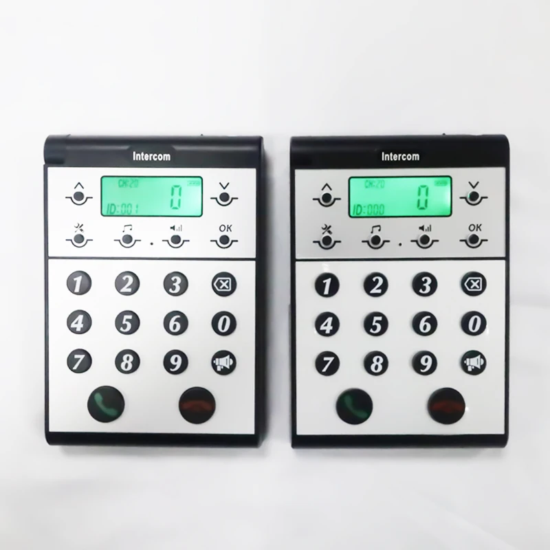 Hot Two-Way Wireless Building Intercom System Radio Pager for Hotels and Offices for Hospitals and Cafes