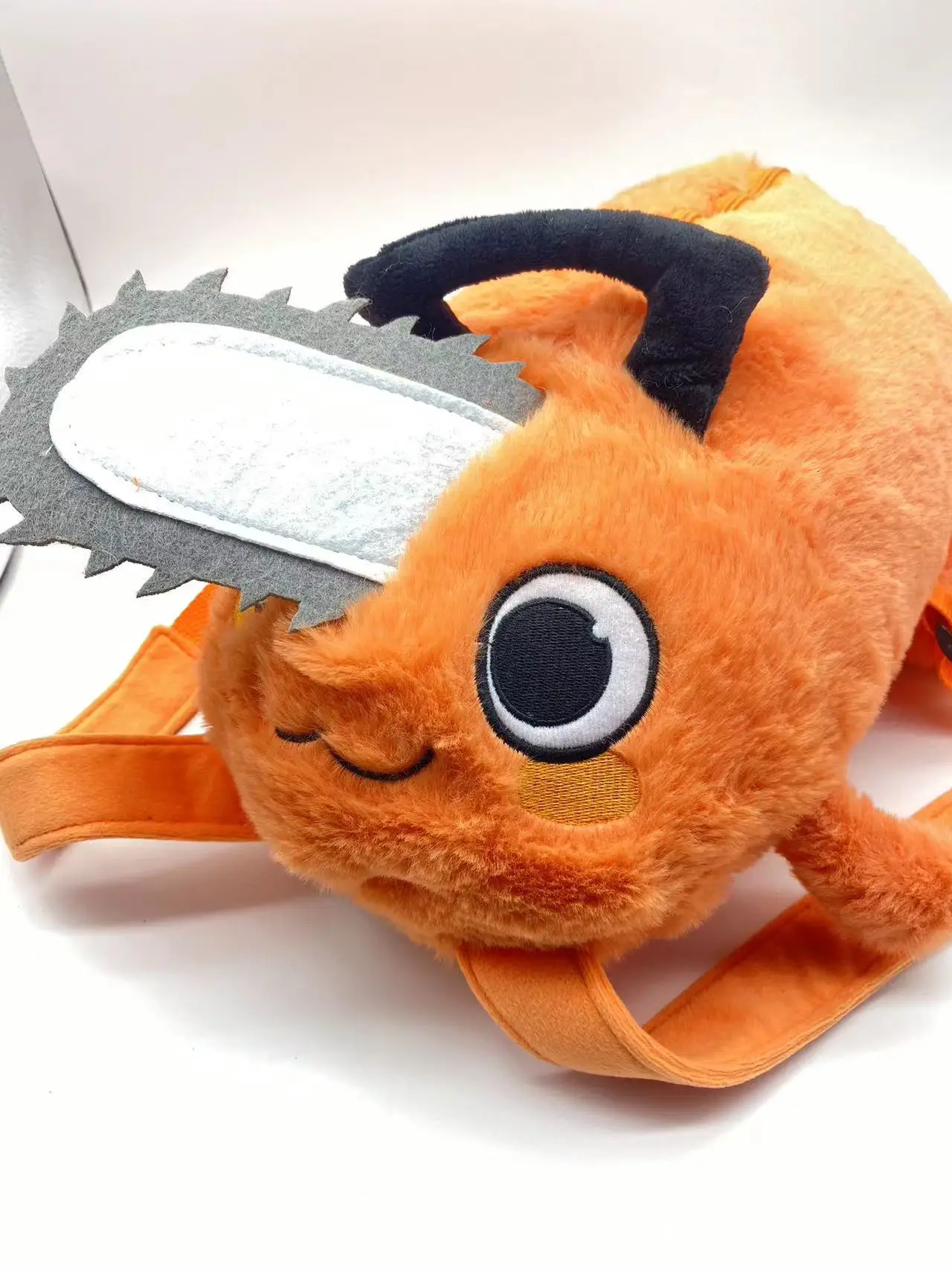 Anime Chainsaw Man Backpack Pochita Plush Bag Cosplay Props Plush Toy