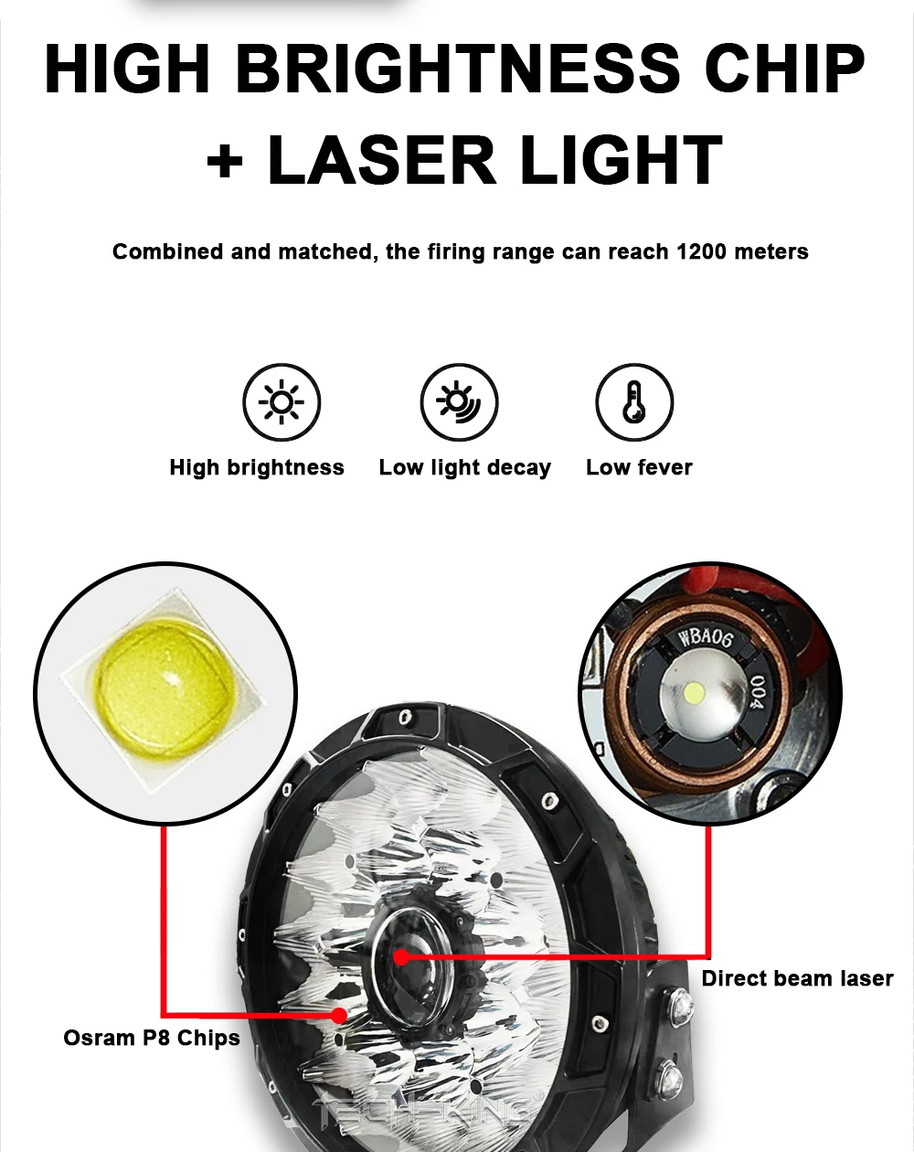 Wholesale high power 12V-36V 140W Led Driving Spotlight 4WD truck Off-road 9 inch auto Led laser lens spotlight working light