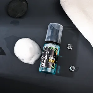 OEM/ODM Natural Men's Intimate Wash Clean Foam Wash for Men Ph Balanced Refreshing Skincare