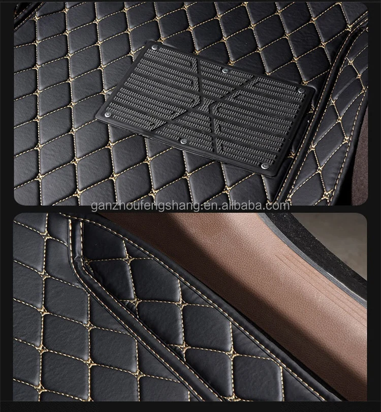 Full Set Position 7d Diamond Car Floor Mat Specific Well Fit Double