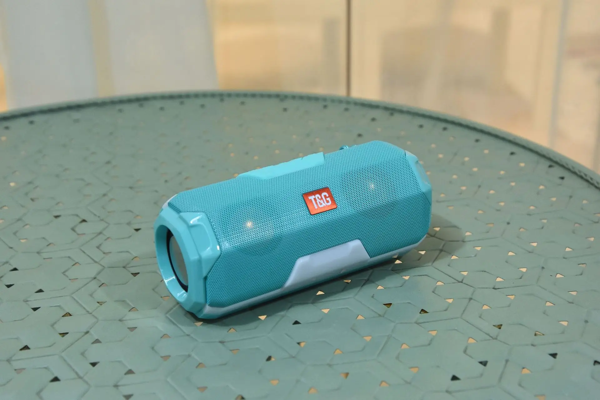 TG143 parlante portatil sound box Wireless loudspeaker mini Subwoofer Portable boombox Outdoor Blue tooth Speaker with light