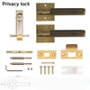Antique bronze Privacy Lock