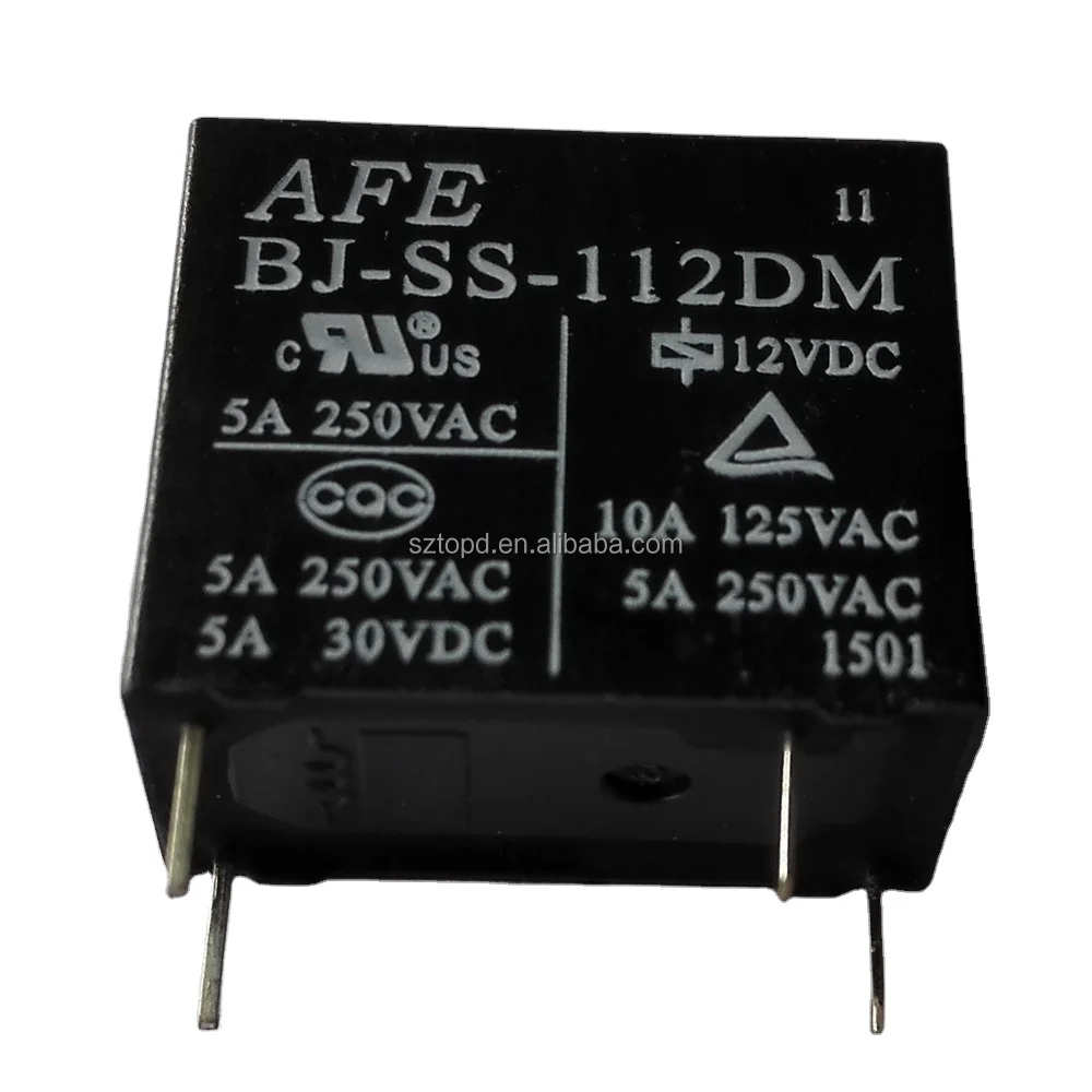 원래 Afe Bj-ss-112dm 12v 5a 릴레이 Hf3ff 릴레이 - Buy Relay 12v 5a,Afe Bj-ss ...
