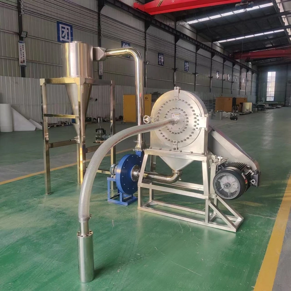 Cyclone Curcumin Crystals Foodstuff Grinder Wet Rice Corn Mill Grinding Sugar Salt Spice Powder Mill Pulverizer Milling Machine
