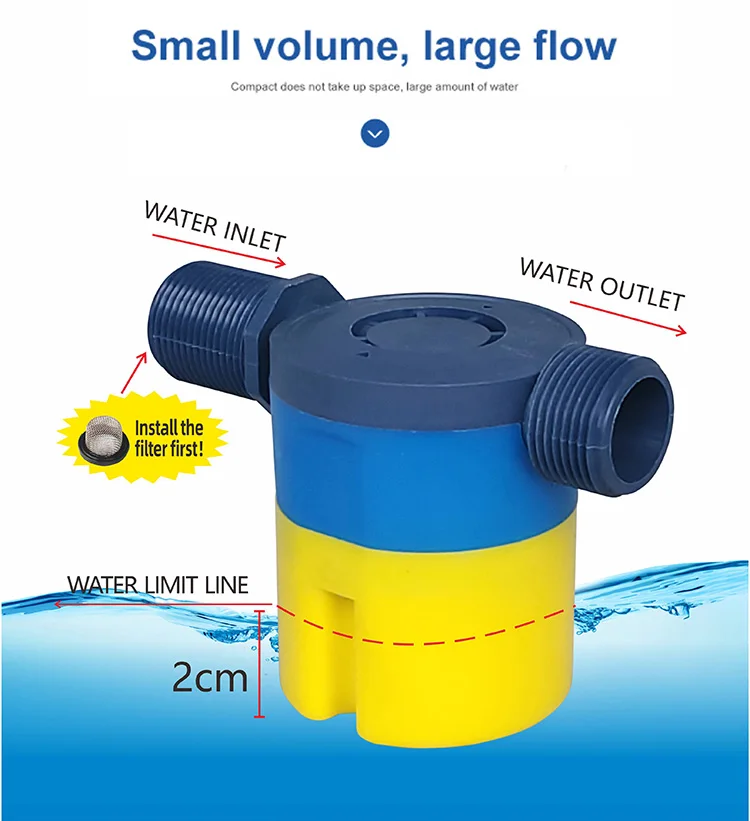 Juny Automatic Water Tank Level Float Control Valve Float Mini Ball Valve Buy Water Tank Level