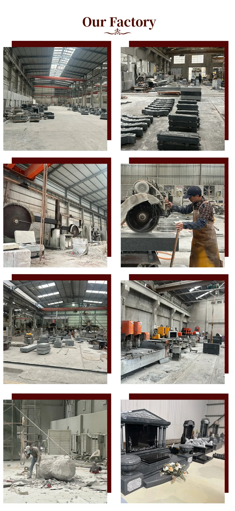 product g603 modern white granite tombstones and monuments 1 year warranty european style memorial for outdoor cemetery and garden use-11