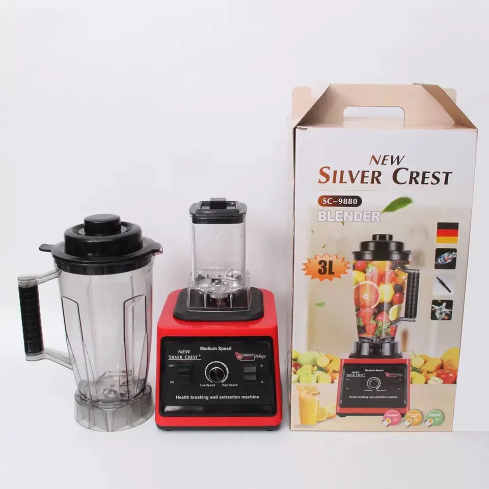 Hot Selling Silver Crest 3l 8000w 2 In 1 Blender Multifunctional Food