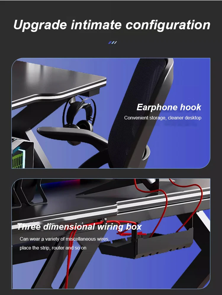 Gaming Tables Chair With Top Smart Touch Screen Interactive Computerrgb