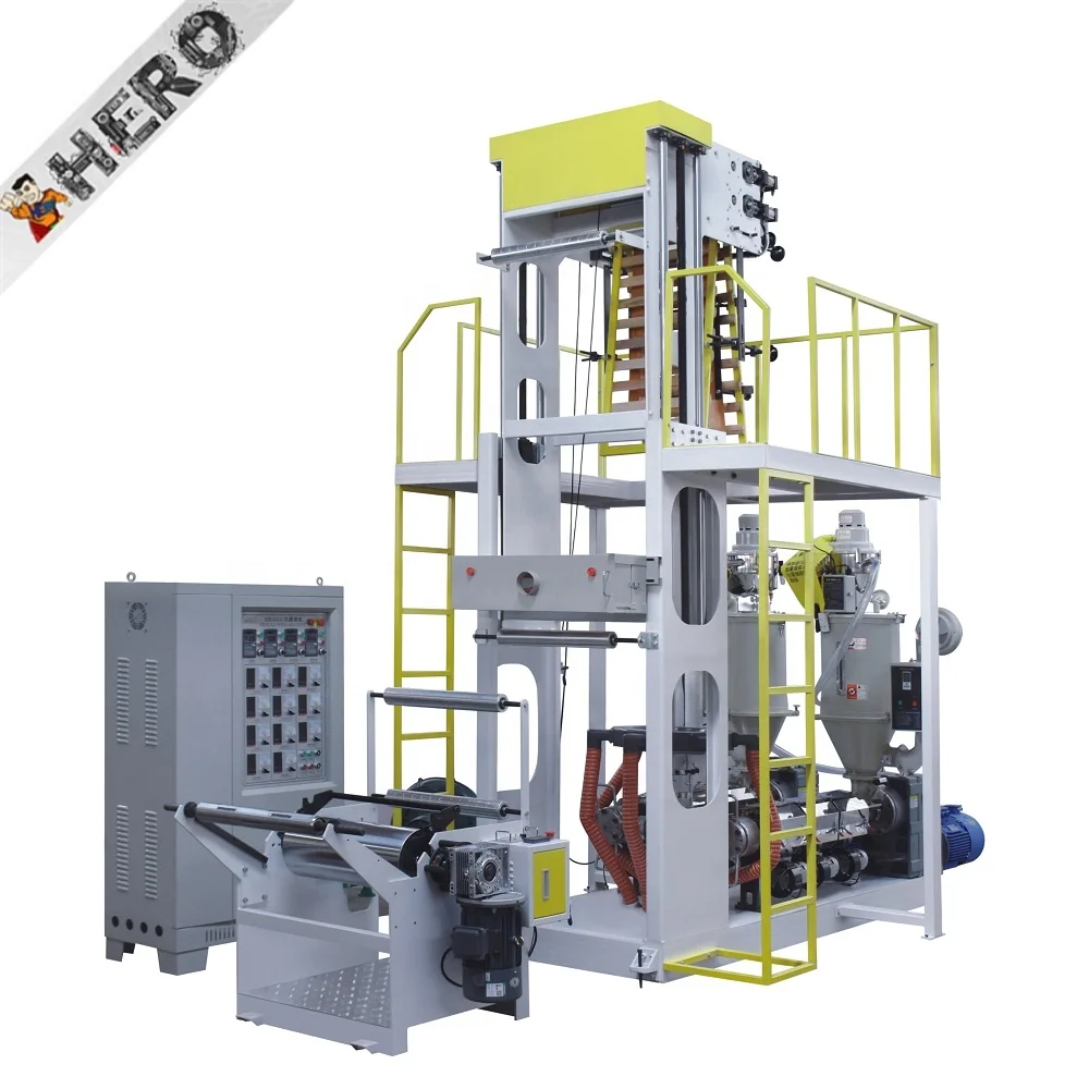 Mini Blown Film Extrusion Machine Plastic Bopp Film Blowing Machine Price Ldpe Blown Film Production Line for Farms