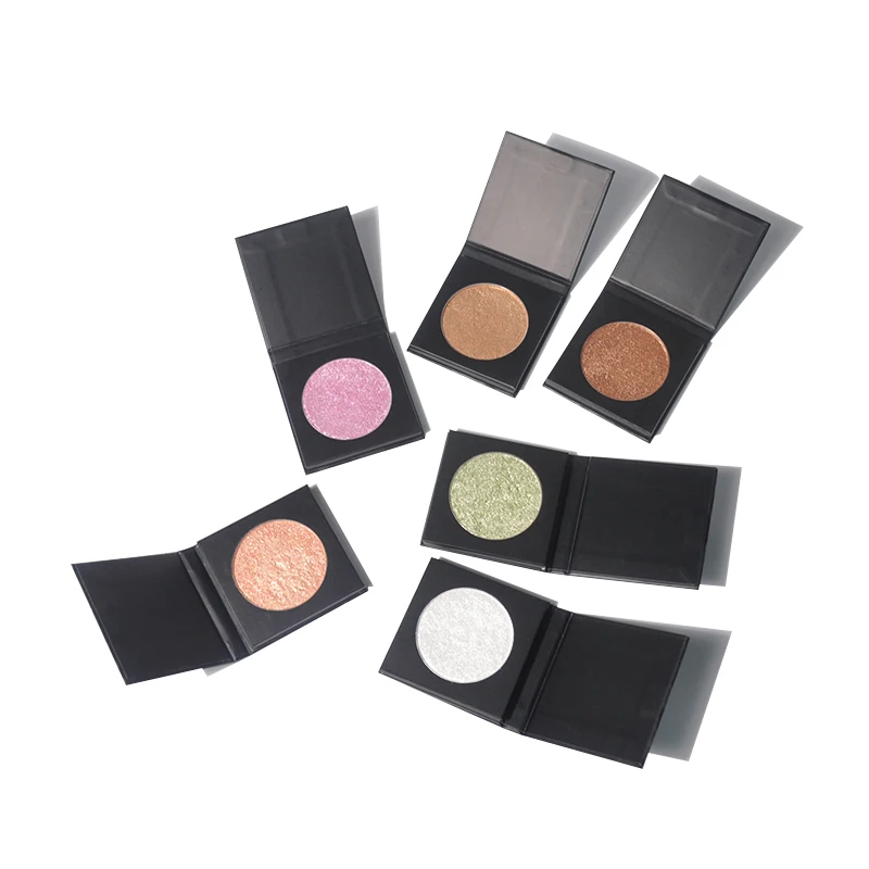 Индивидуальная торговая марка, один хайлайтер, макияж для темной кожи, хайлайтер и контур бронзера