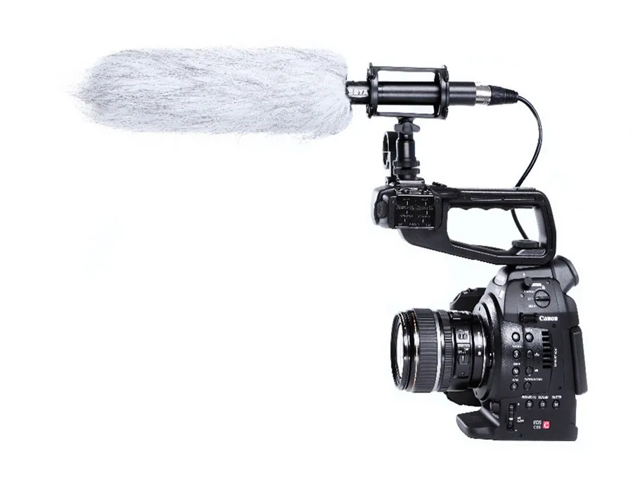 Sevenoak BY-PVM1000 Condenser Shotgun Microphone sold for Camcorder DSLR Cardiod Mic