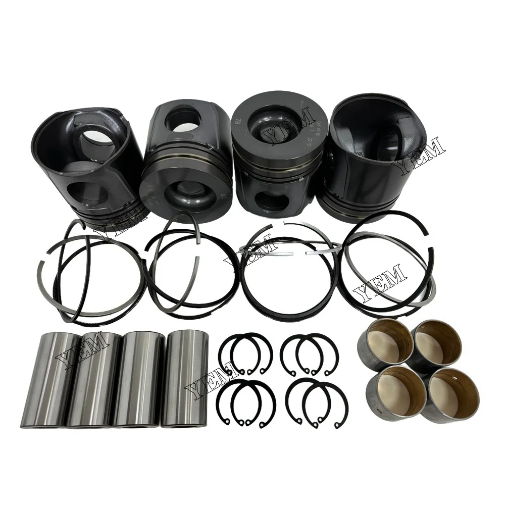 Piston Kit Fit for SDEC D4114ZG3B Engine 2