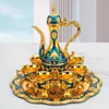 (Small Shell Wine Set) Golden Orchid