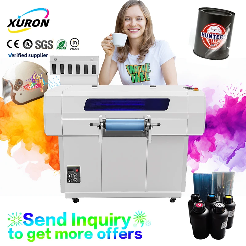 Eco-Friendly Multisubstrate UV LED DTF Printer Vibrant Multicolor Mastery with New Condition Multifunctional Pigment Ink