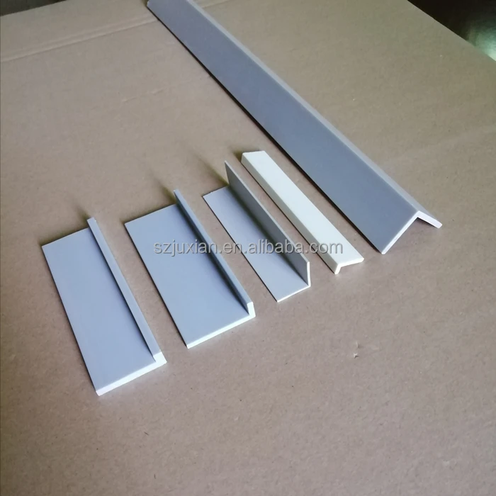 L Shape Plastic Extruded Profile Pvc L Corner Profile Buy Plastic