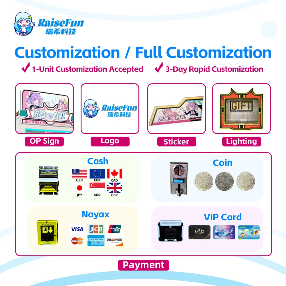 product raisefun mini transparent capsule toy vending machine coin operated  commercial crane for game center kids adults gift prize-3