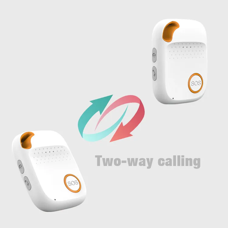 Eview EV04 Alzheimer Tracking Device SOS Button Emergency Call Fall Down Alarm 4G LTE GPS Tracker for Old People