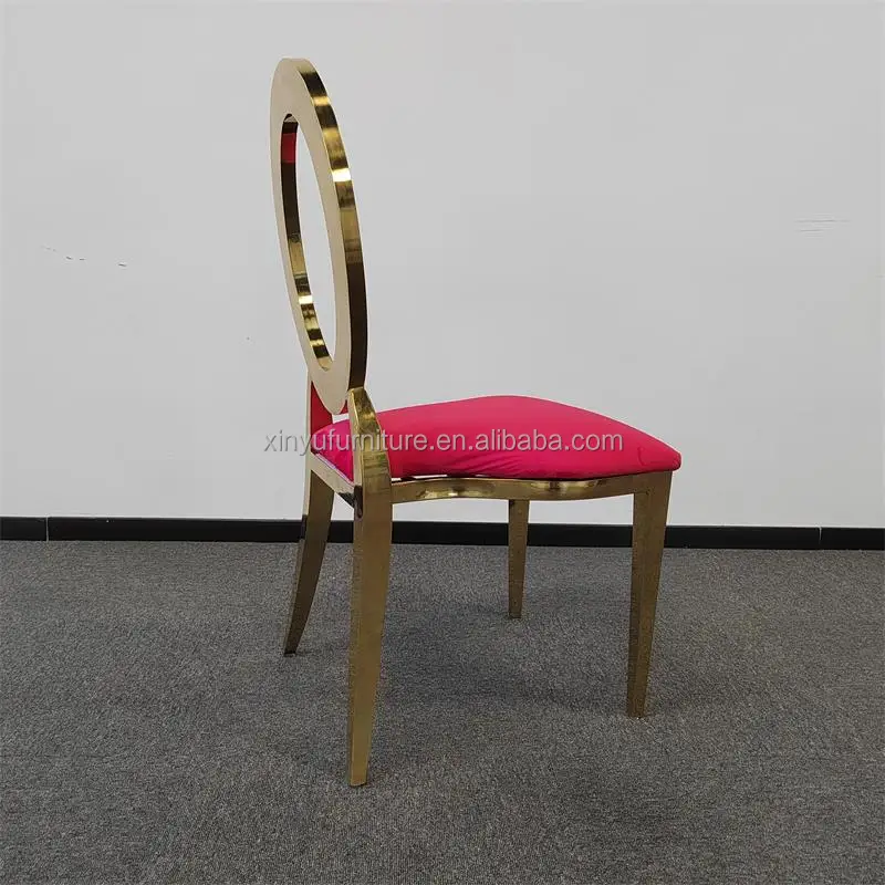 Stackable Stainless Steel Modern Wedding Decor Party Red Event Wedding