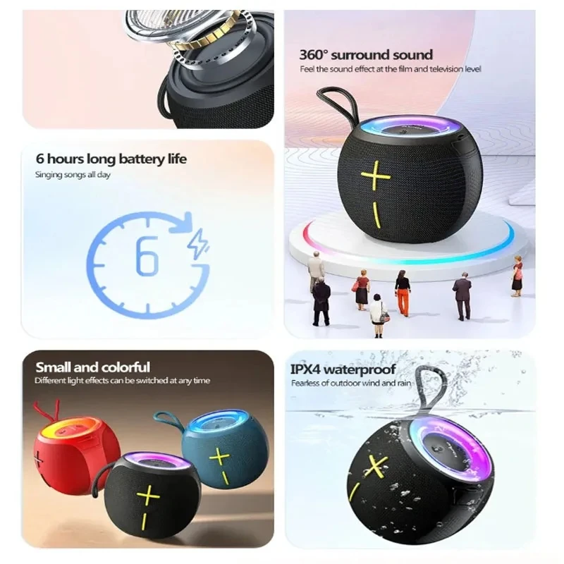 New Arrival awei Ka19 Mini Portable Outdoor bluetooth Speaker