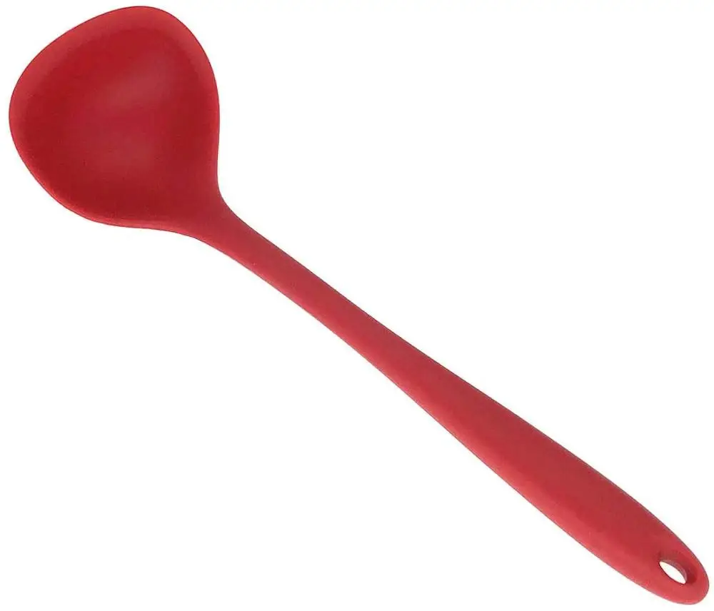 Download Silicone Heat Resistant Kitchen Cooking Utensils Non Stick Baking Tool Tongs Ladle Gadget Red Ladle Buy Silicone Heat Resistant Kitchen Cooking Utensils Non Stick Baking Tool Tongs Ladle Gadget Red Ladle Purple Pack Of