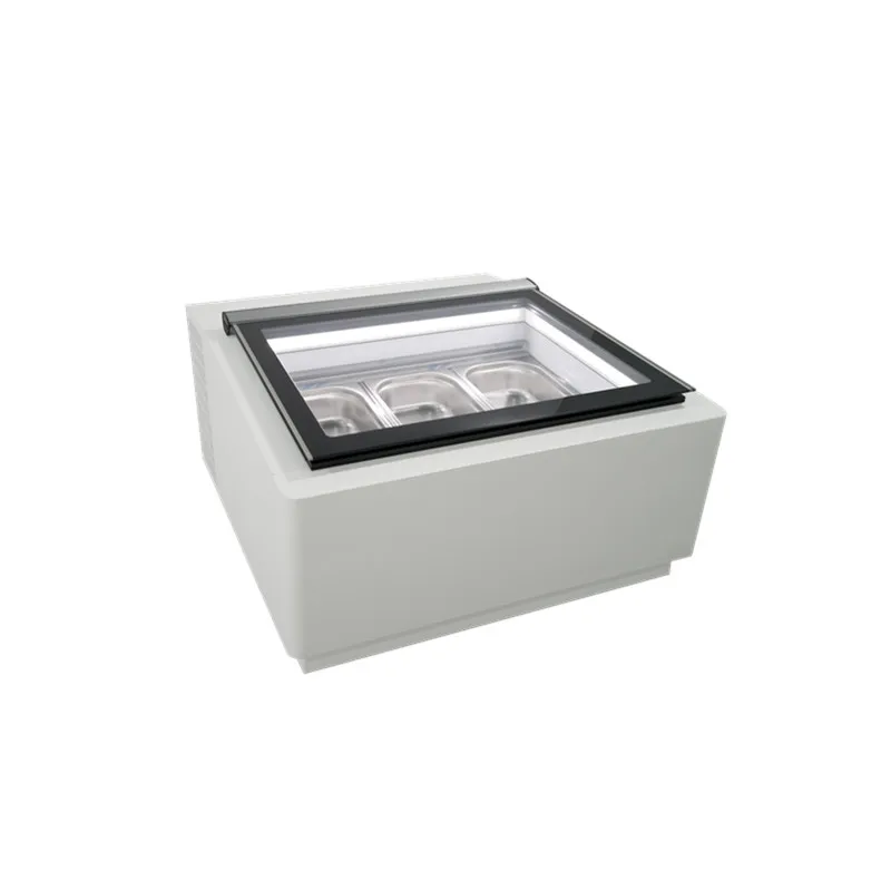 Table Top Style Gelato Display case Freezer Mini Ice Cream Display Fridge