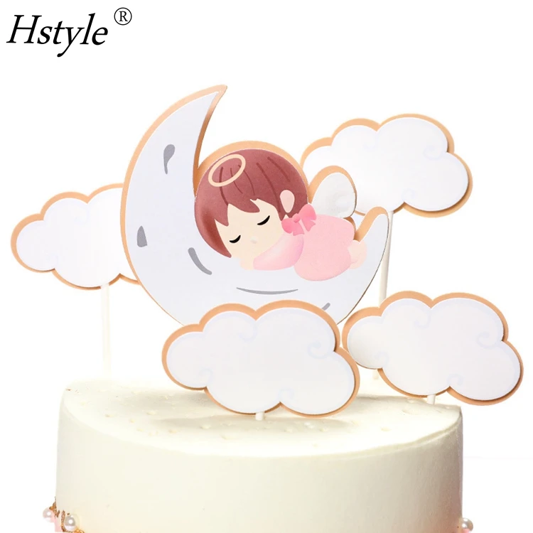 angel theme cake